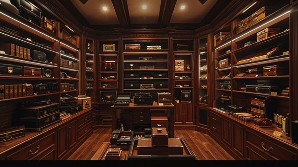 Découvrez les meilleures caves à cigares & accessoires